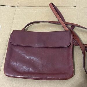 J.jill genuine leather purse